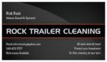 Rock Trailer Cleaning